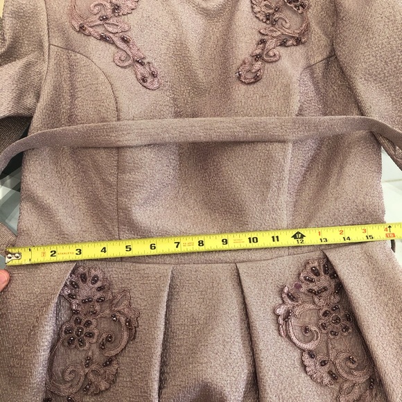 Evening maxi shiny dress - Picture 6 of 8